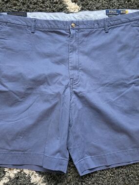 Polo by Ralph Lauren Men's Blue Cotton Shorts Size 48